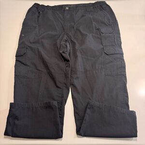 5.11 Tactical Men’s Ripstop Pants Color Black Size 42x30 Rugged Military Police